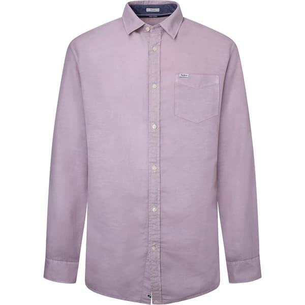 Pepe Jeans Lang ærmet Skjorte Parker Brun XL Mand