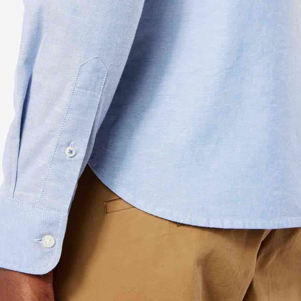 Dockers Lang Ærmet Skjorte Oxford 2.0 Blå L Mand