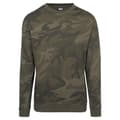 Miniatyrbillede 5 af 8: Urban Classics Langærmet T-shirt Grøn M Mand