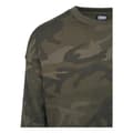 Miniatyrbillede 8 af 8: Urban Classics Langærmet T-shirt Grøn M Mand