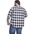 Miniatyrbillede 3 af 7: Urban Classics Skjorte Flanell Gt Sort 4XL Mand