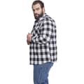 Miniatyrbillede 4 af 7: Urban Classics Skjorte Flanell Gt Sort 4XL Mand