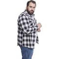 Miniatyrbillede 5 af 7: Urban Classics Skjorte Flanell Gt Sort 4XL Mand