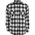 Miniatyrbillede 6 af 7: Urban Classics Skjorte Flanell Gt Sort 4XL Mand