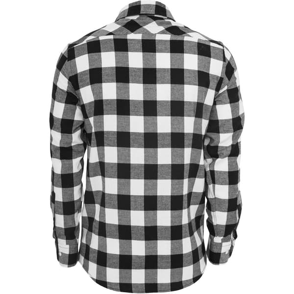Urban Classics Skjorte Flanell Gt Sort 4XL Mand