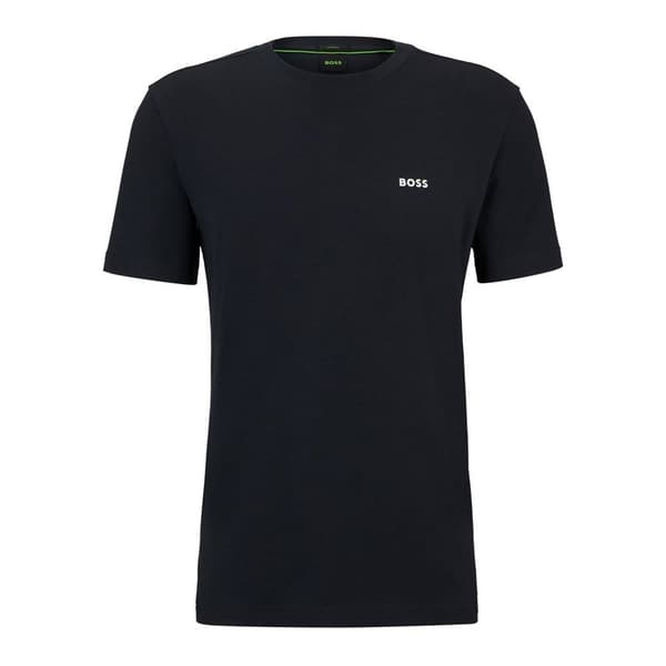 Boss Kortärmad T-shirt 10256064 Svart L Man