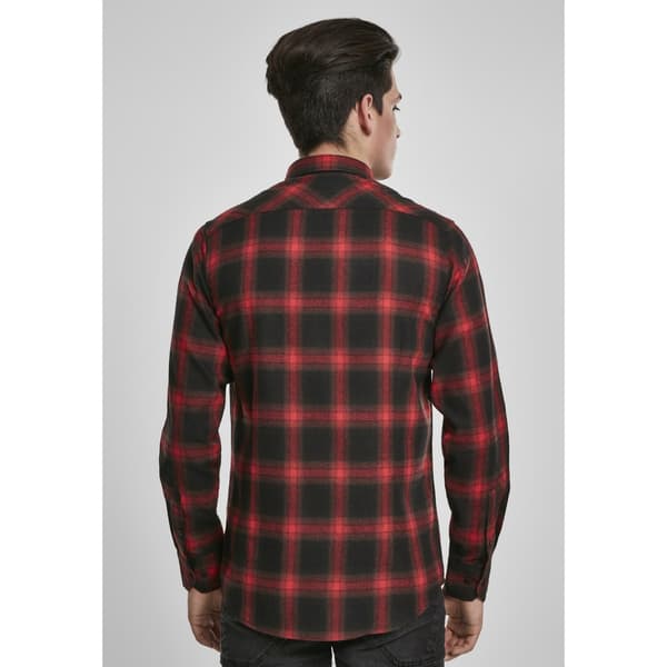Urban Classics Flanell Skjorte 6 Sort 2XL Mand