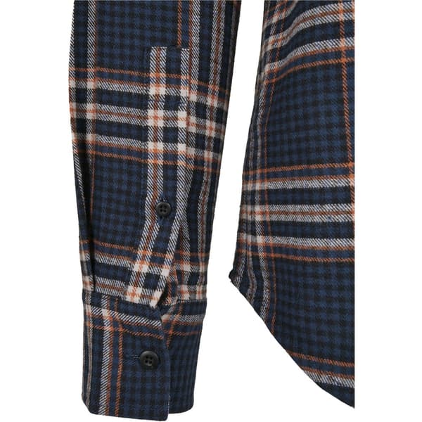 Urban Classics Sweatshirt Checked Campus Blå L Mand