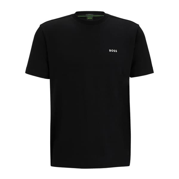 Boss Kortærmet T-shirt 10256064 Sort S Mand