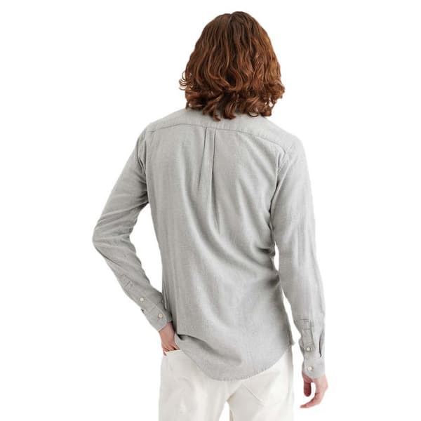 Dockers Lang ærmet Skjorte Slim Original Grå L Mand