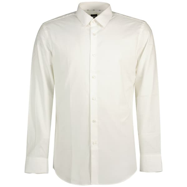 Boss Lang ærmet Skjorte H-hank-s-kent-c1-232 10248773 01 Hvid 45 / Regular Mand