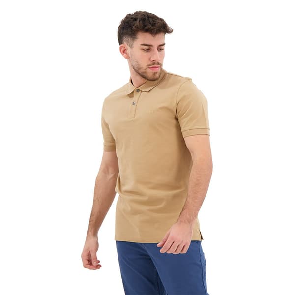 Boss Kortærmet Polo Pallas Brun XL Mand