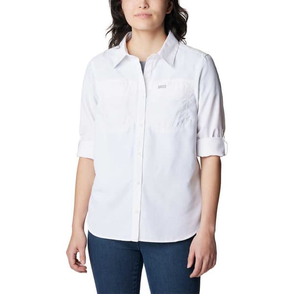 Columbia Långärmad Tröja Silver Ridge™ 3.0 Vit M Kvinna
