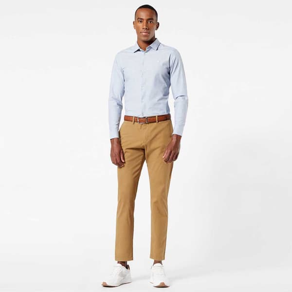 Dockers Lang Ærmet Skjorte Oxford 2.0 Blå XL Mand