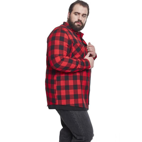 Urban Classics Skjorte Flanell Gt Sort 3XL Mand
