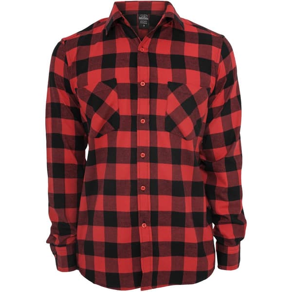 Urban Classics Skjorte Flanell Gt Sort 3XL Mand