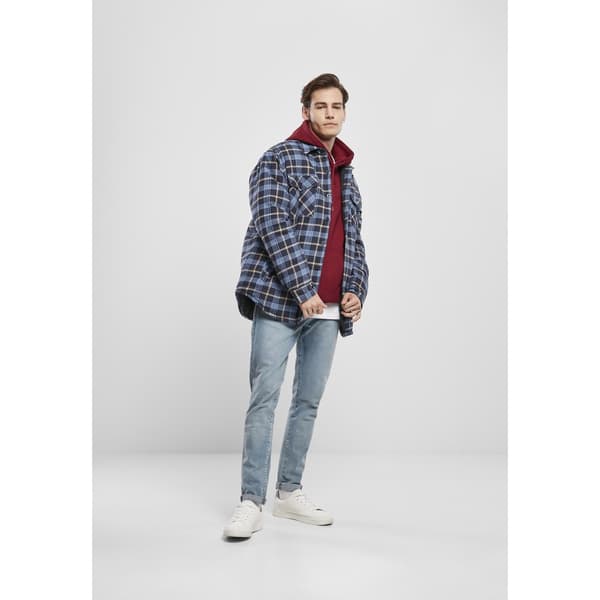 Urban Classics Polstret Jakke Blå S Mand