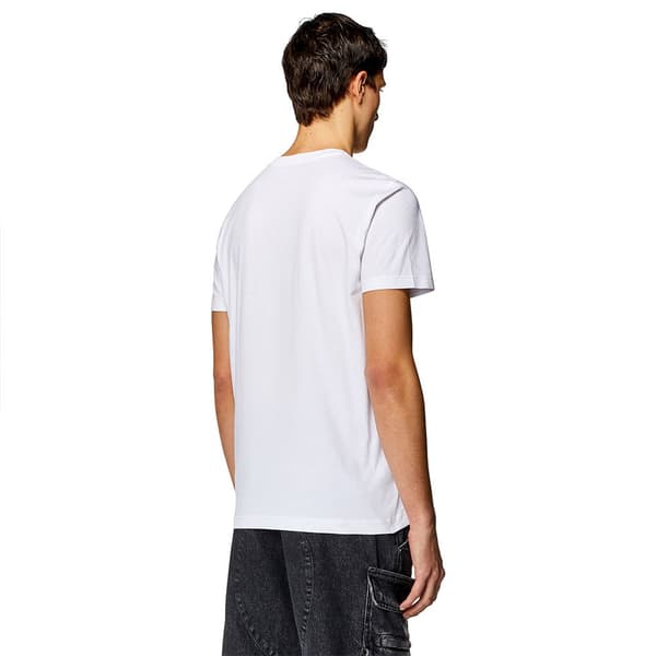 Diesel Kortärmad T-shirt Diegor K70 Vit M Man