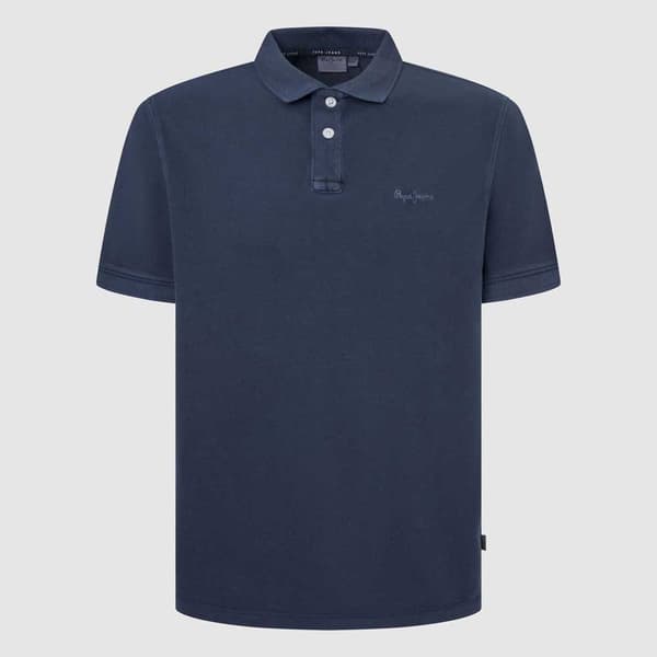 Pepe Jeans Kortærmet Polo New Oliver Gd Blå XL Mand