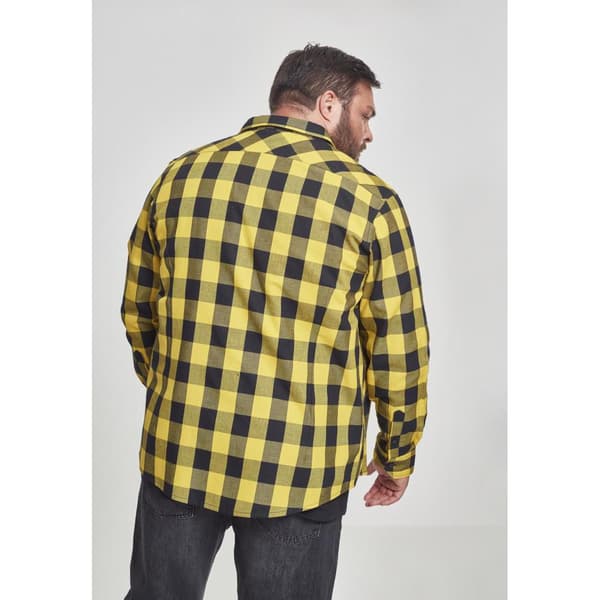 Urban Classics Skjorte Flanell Gt Sort 2XL Mand