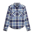 Miniatyrbild 2 av 6: Superdry Långärmad Tröja Lumberjack Check Flannel Blå S Kvinna