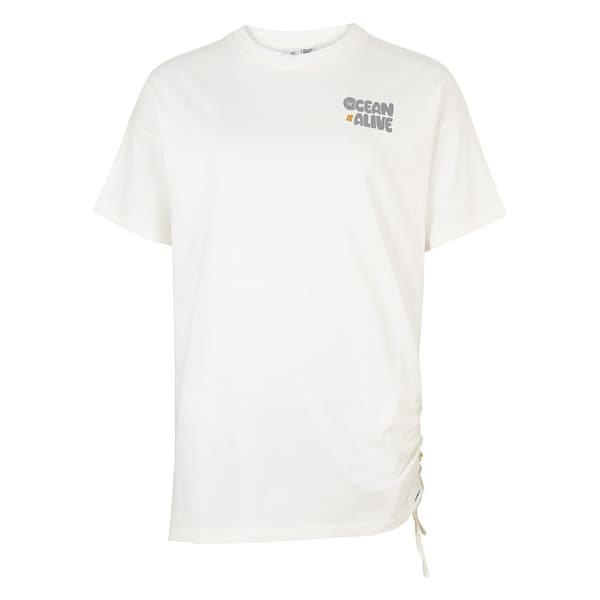 O´neill Kortärmad T-shirt Stream Adjustable Vit S Kvinna