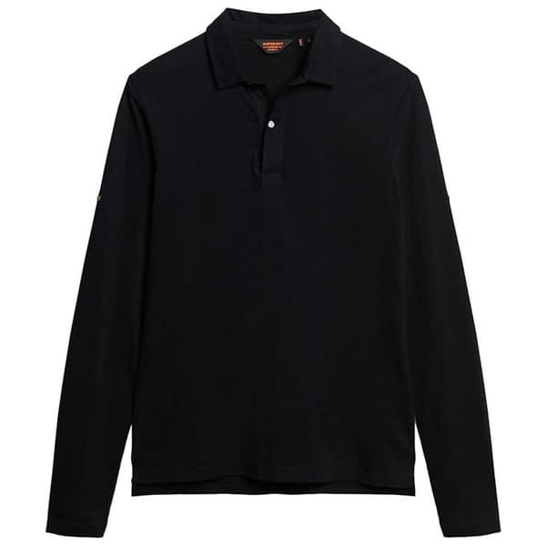 Superdry Långärmad Piké Studios Jersey Svart XL Man