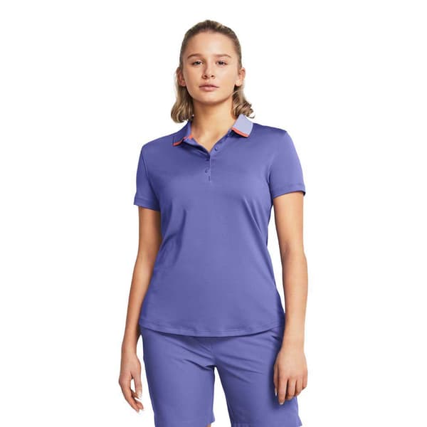 Under Armour Golf Kvinna Kortärmad Polo Playoff Pitch  M