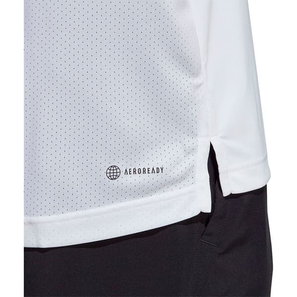 Adidas Kortärmad Piké Club Vit S Man