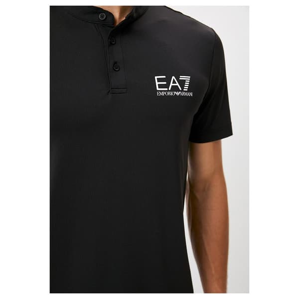 Ea7 Emporio Armani Kortærmet Polo 8npt21-pjemz Sort 2XS Mand