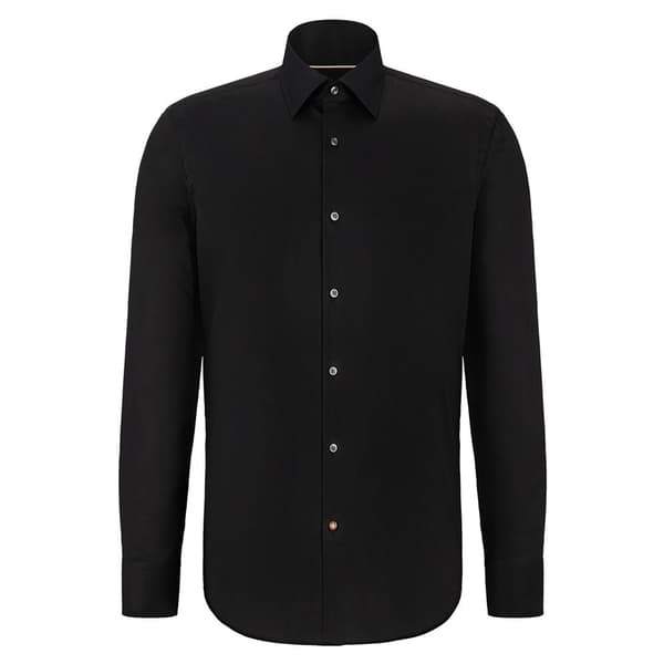 Boss Skjorte Joe Kent Sort 46 Mand