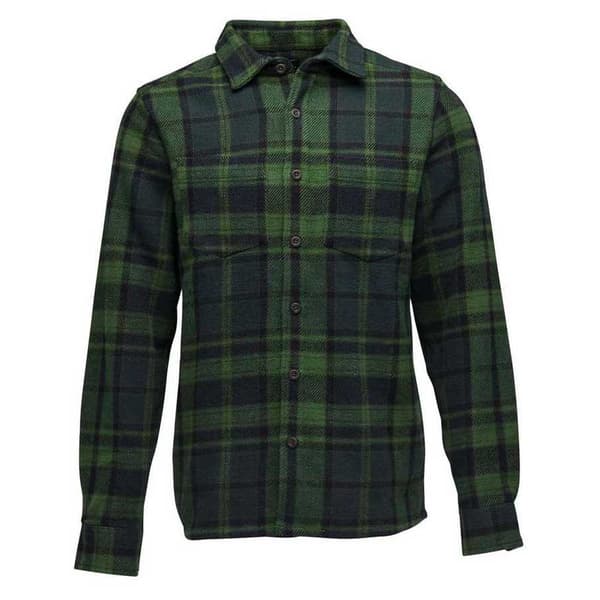Black Diamond Långärmad Tröja Project Heavy Flannel Grönt S Man