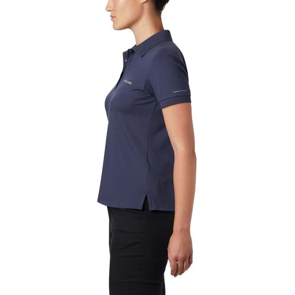 Columbia Kortærmet Polo Lakeside Trail™ Solid Pique Blå L Kvinde