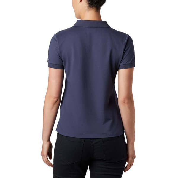 Columbia Kortærmet Polo Lakeside Trail™ Solid Pique Blå L Kvinde