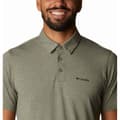Miniatyrbillede 5 af 5: Columbia Kortærmet Poloshirt Tech Trail Grøn S Mand