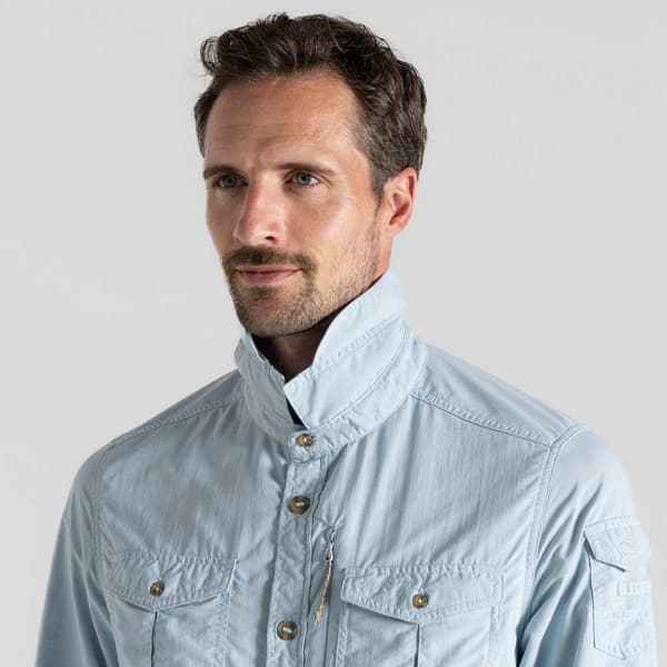Craghoppers Lang ærmet Skjorte Nosilife Adventure Iii  2XL Mand