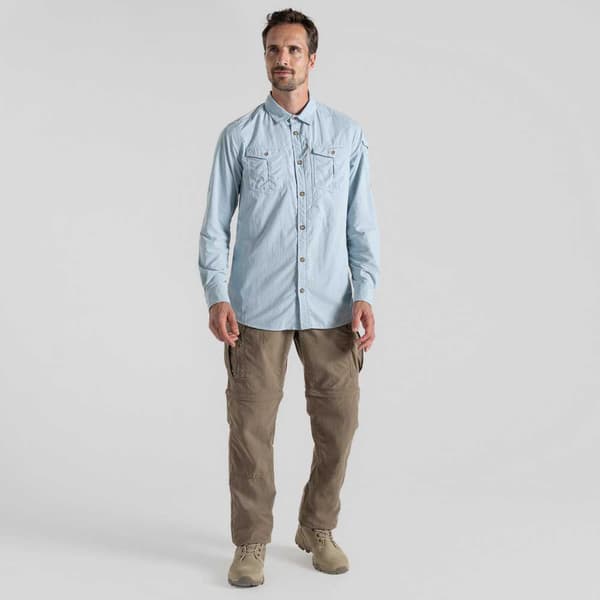 Craghoppers Lang ærmet Skjorte Nosilife Adventure Iii  2XL Mand