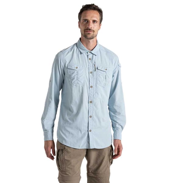 Craghoppers Lang ærmet Skjorte Nosilife Adventure Iii  2XL Mand