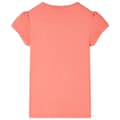 Miniatyrbillede 2 af 7: vidaXL T-shirt til børn str. 92 koralrød