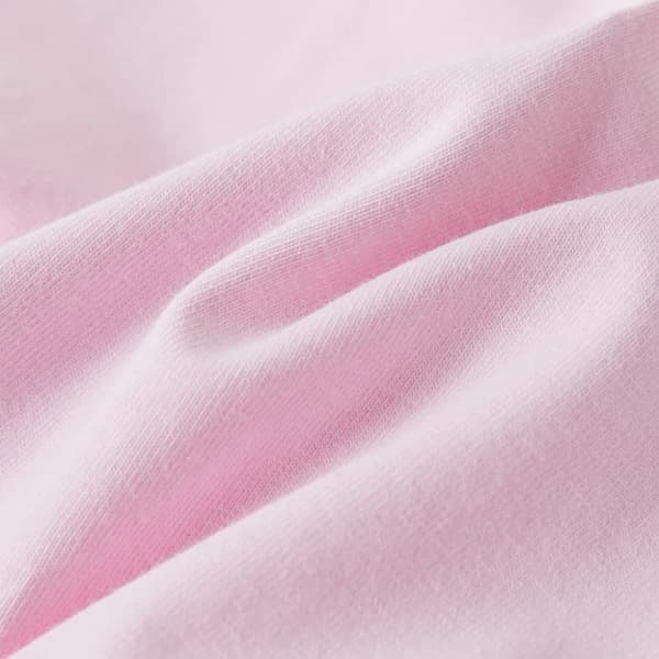 vidaXL Lasten T-paita vaalea pinkki 116