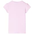 Miniatyrbild 2 av 7: vidaXL T-shirt för barn ljusrosa 104