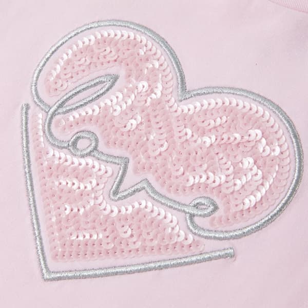 vidaXL T-shirt för barn ljusrosa 116