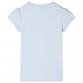 Miniatyrbild 2 av 7: vidaXL T-shirt för barn ljusblå 104