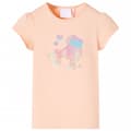Miniatyrbild 1 av 7: vidaXL T-shirt för barn ljus orange 116