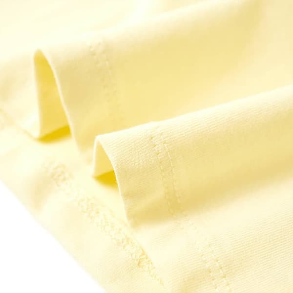 vidaXL T-shirt för barn mild gul 140