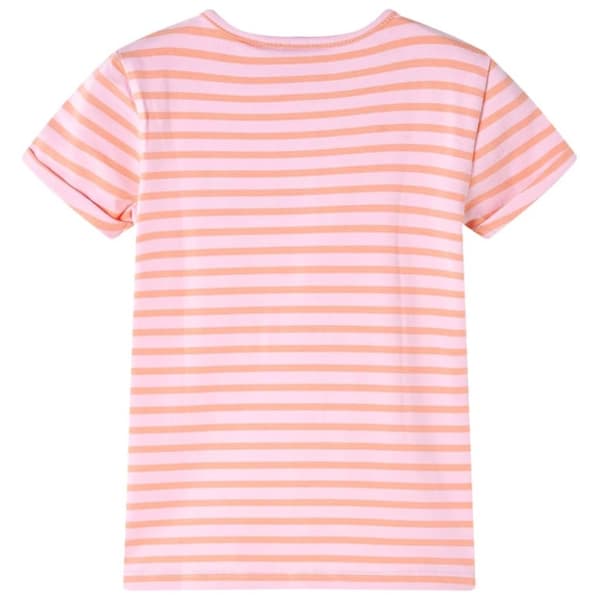 vidaXL T-shirt för barn rosa 128
