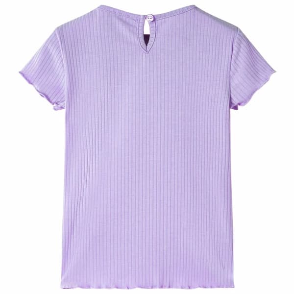 vidaXL T-shirt för barn lila 128