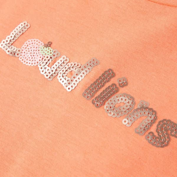 vidaXL T-shirt med formade ärmar för barn neon orange 104