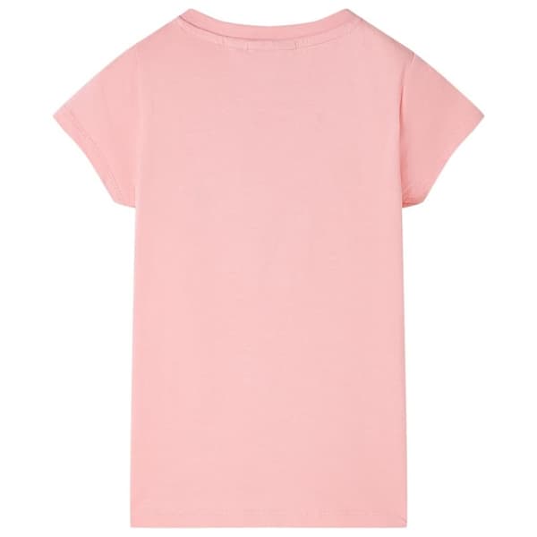 vidaXL T-shirt för barn rosa 104