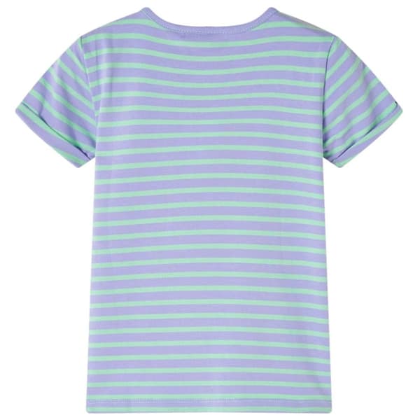 vidaXL T-shirt til børn str. 116 mintgrøn